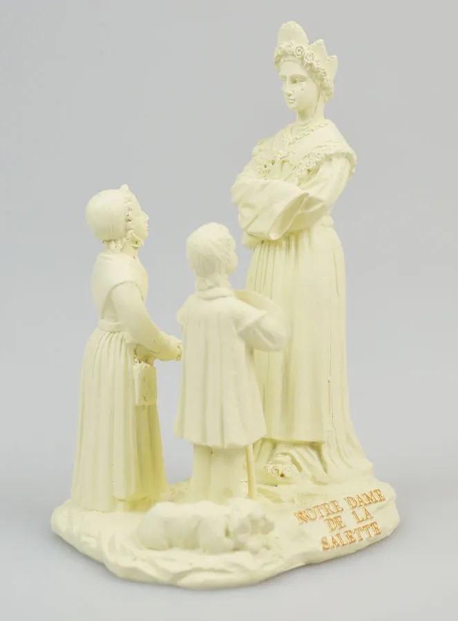 Statue Our Lady of La Salette - 11cm (pic 2)