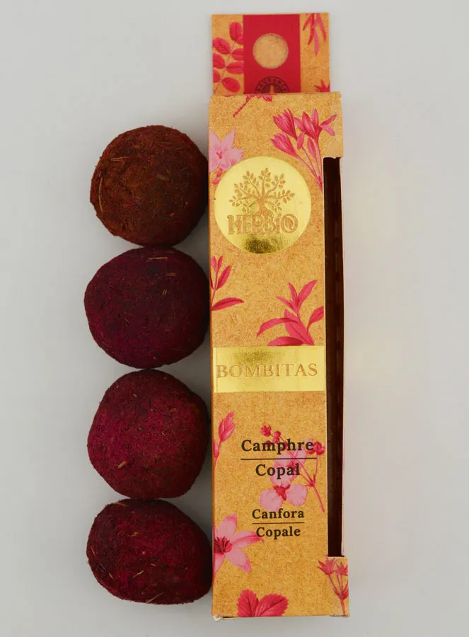 Incense Smudge Bombs - Camphor Copal (pic 1)