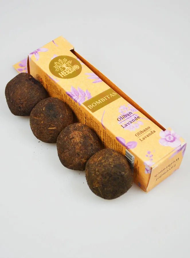 Incense Smudge Bombs - Frankincense Lavender (pic 3)