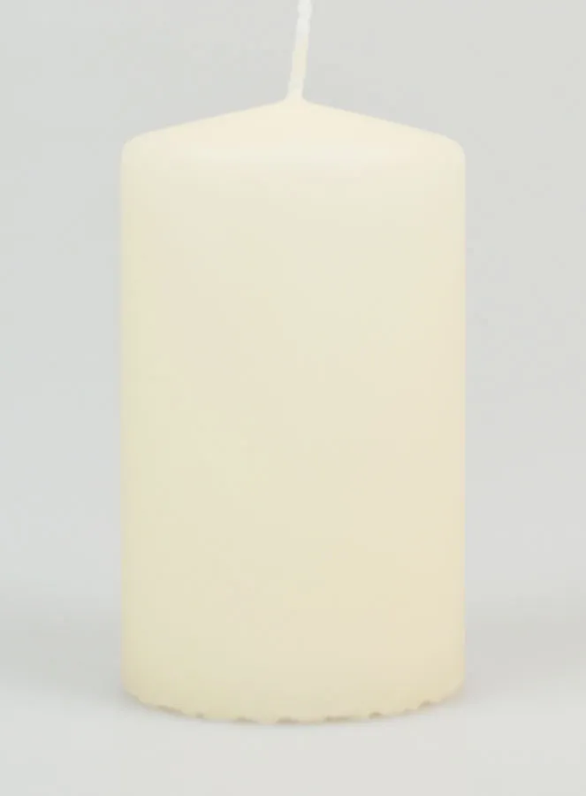 Tabletop Candle 10 x 6cm - Ivory (pic 1)