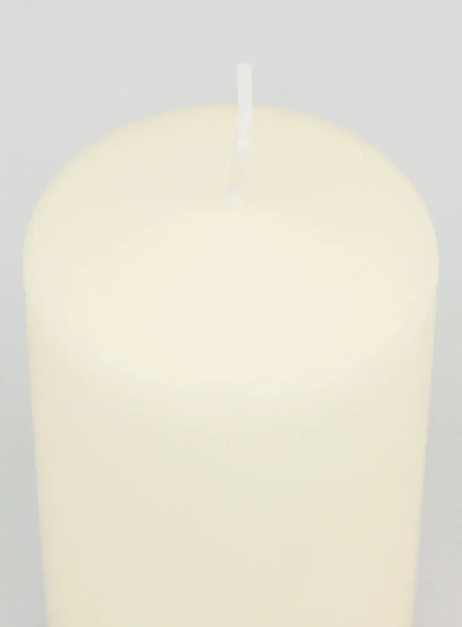 Tabletop Candle 10 x 6cm - Ivory (pic 4)