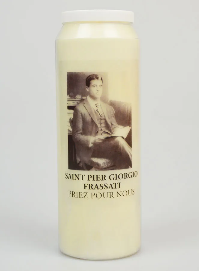 Sanctuary Candle Saint Pier Giorgio Frassati (pic 1)