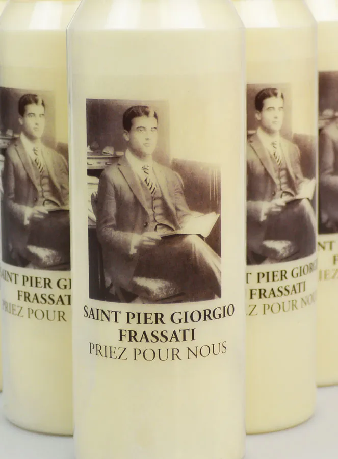Set 6 Sanctuary Candles Saint Pier Giorgio Frassati (pic 3)