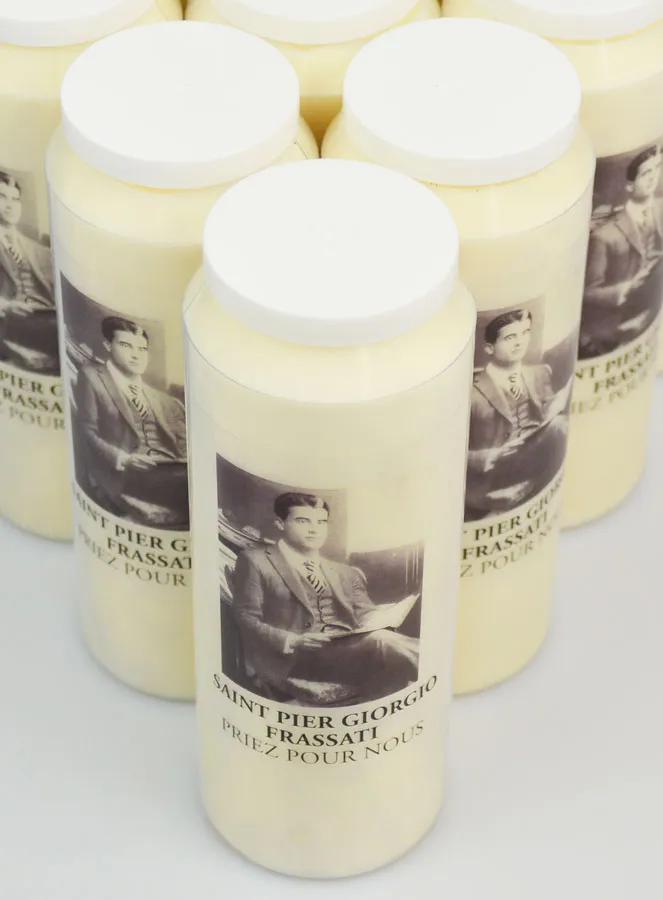 Set 10 Sanctuary Candles Saint Pier Giorgio Frassati (pic 4)