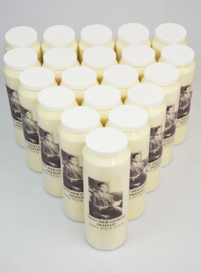 Set 20 Sanctuary Candles Saint Pier Giorgio Frassati (pic 2)