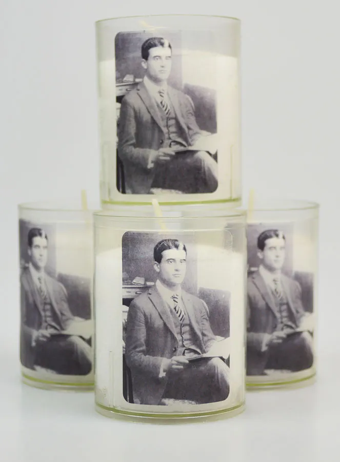 Set 4 Votive Candles Saint Pier Giorgio Frassati (pic 1)