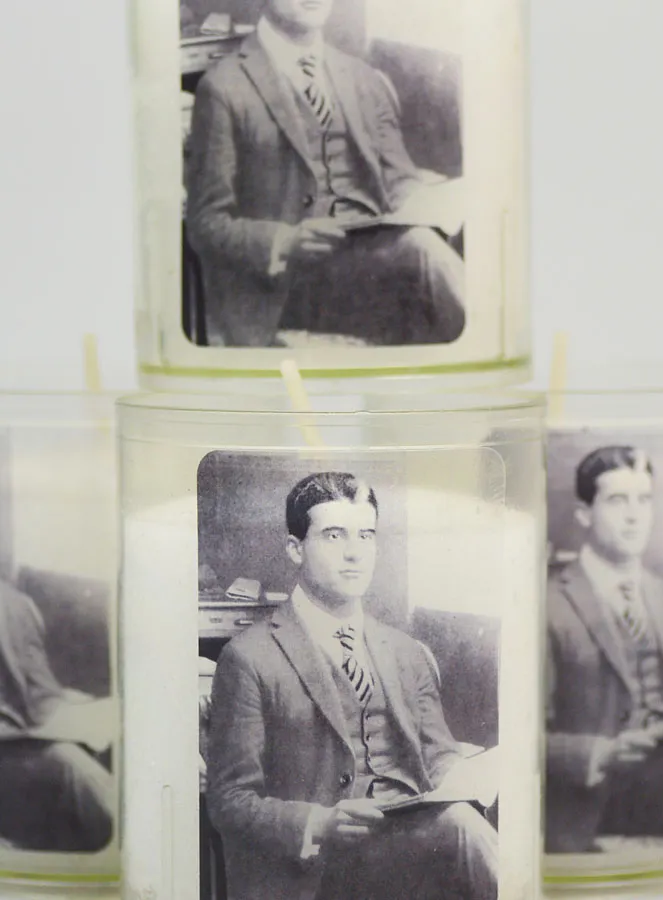 Set 4 Votive Candles Saint Pier Giorgio Frassati (pic 3)