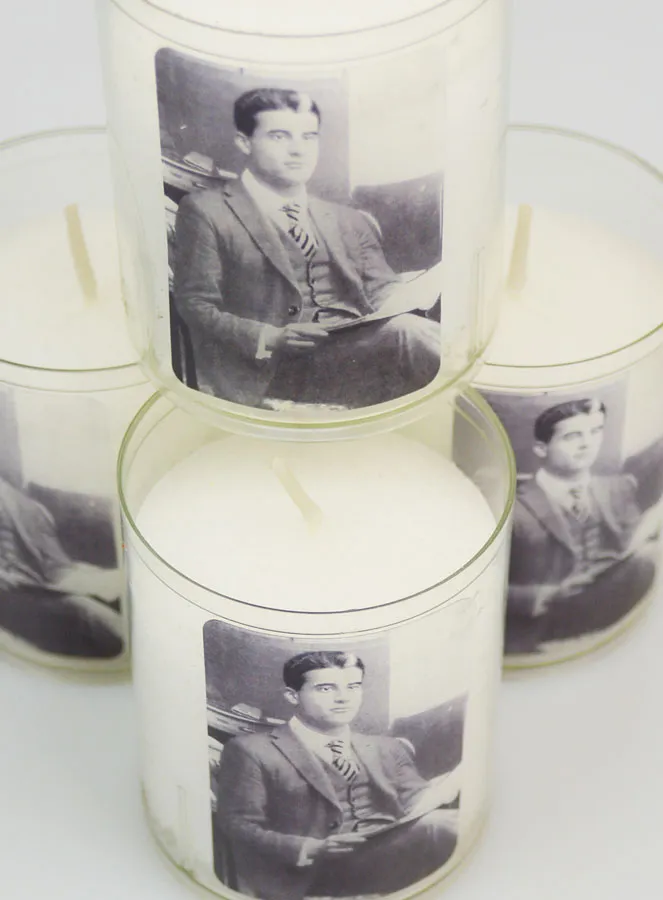 Set 4 Votive Candles Saint Pier Giorgio Frassati (pic 4)
