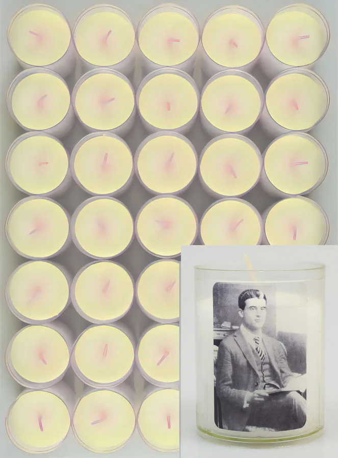 Set 24 Votive Candles Saint Pier Giorgio Frassati (pic 1)