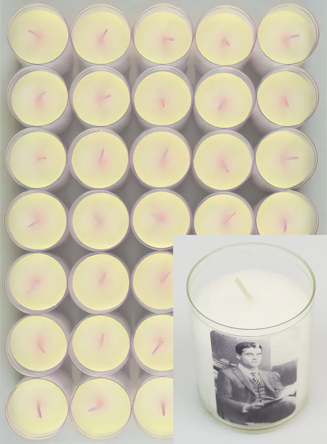 Set 24 Votive Candles Saint Pier Giorgio Frassati (pic 2)