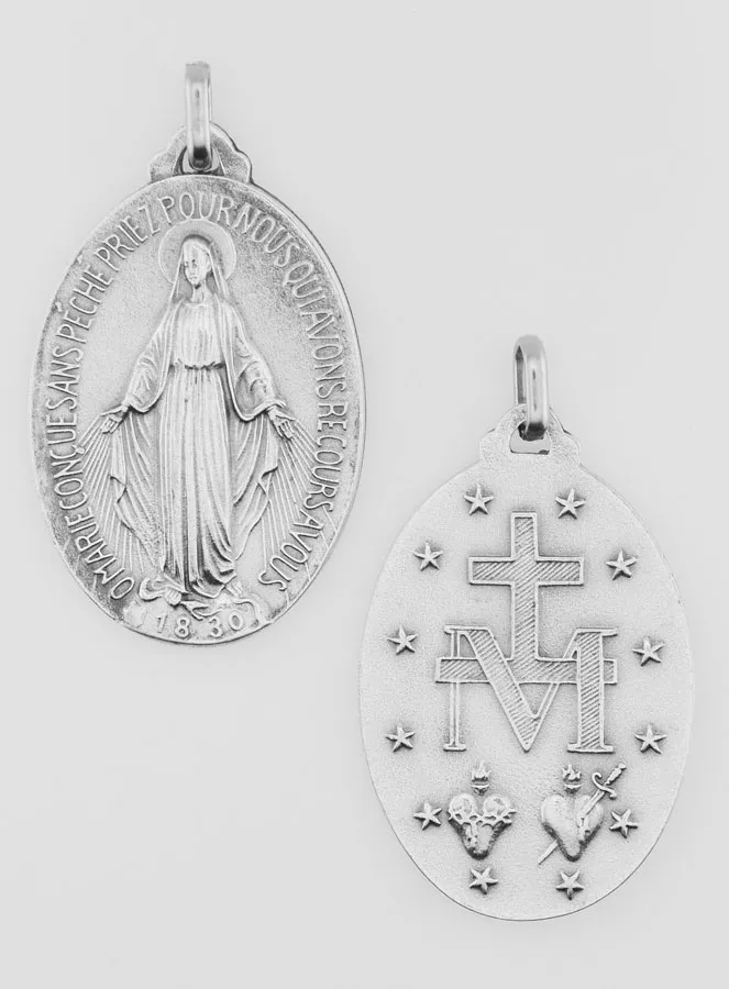Large Miraculous Medal - 4cm (pic 1)