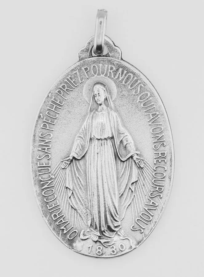 Large Miraculous Medal - 4cm (pic 3)