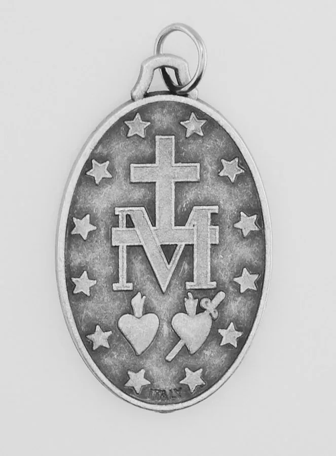 Miraculous Medal 30mm - Prayer in French (pic 4)
