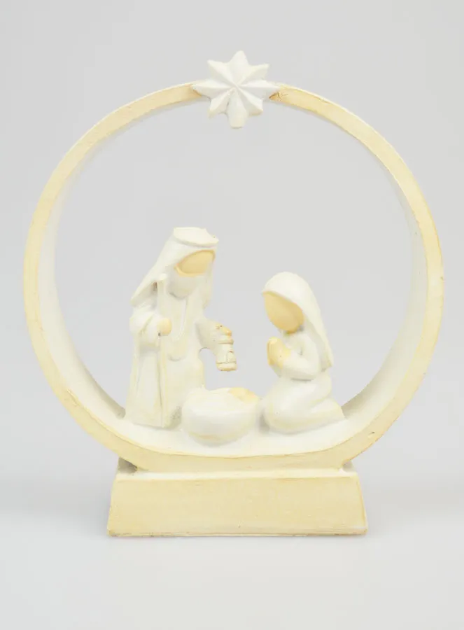 Nativity Scene with Star - 11cm (pic 1)