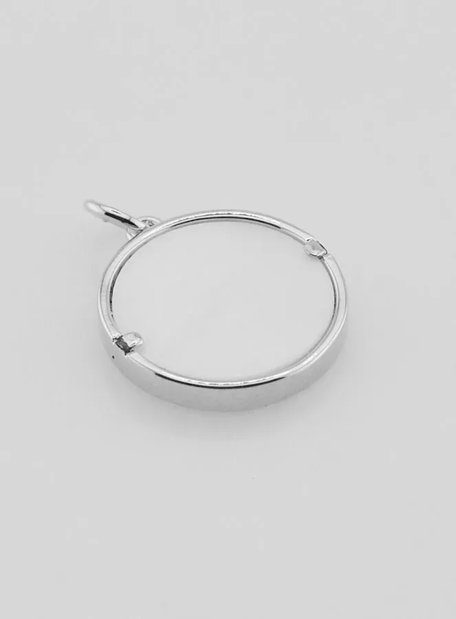 Miraculous Virgin Mary Medal in Mother-of-Pearl - 15mm (pic 4)