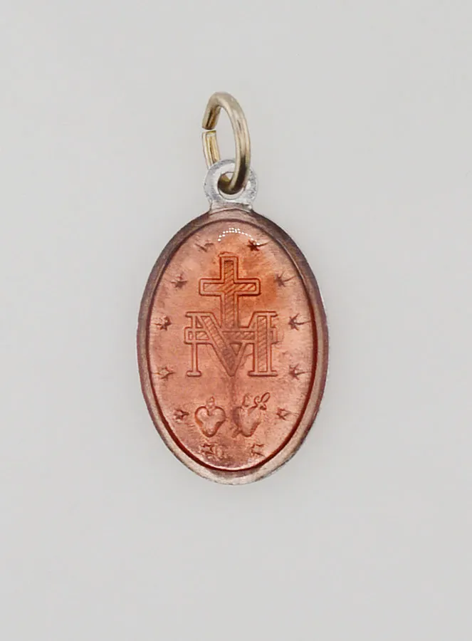 Red Miraculous Medal - 18mm (pic 4)