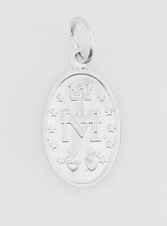 Aluminium Miraculous Medal - 19mm (pic 4)