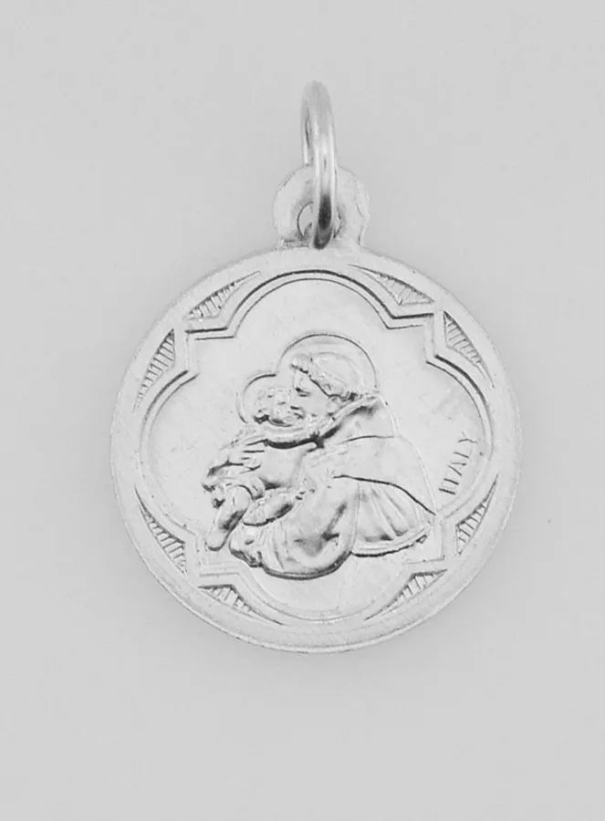 Saint Anthony Medal in Aluminium - 15mm (pic 1)