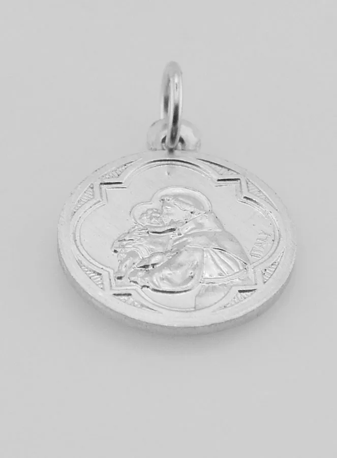 Saint Anthony Medal in Aluminium - 15mm (pic 2)