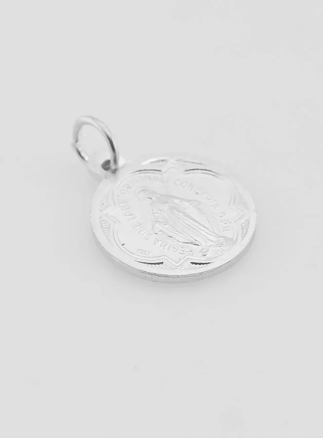 Saint Christopher Medal in Aluminium - 15mm (pic 4)