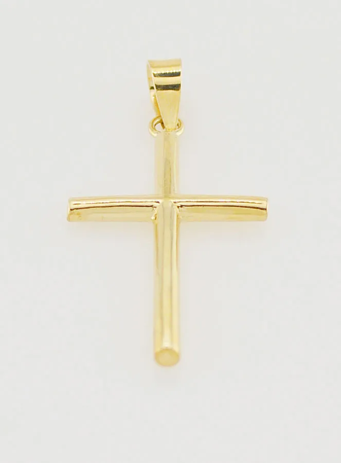 Cross Pendant 21mm - 9ct Gold (pic 2)