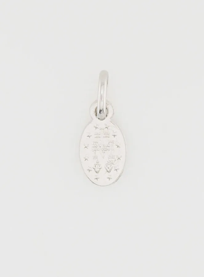 Blue Miraculous Medal - 10mm (pic 4)