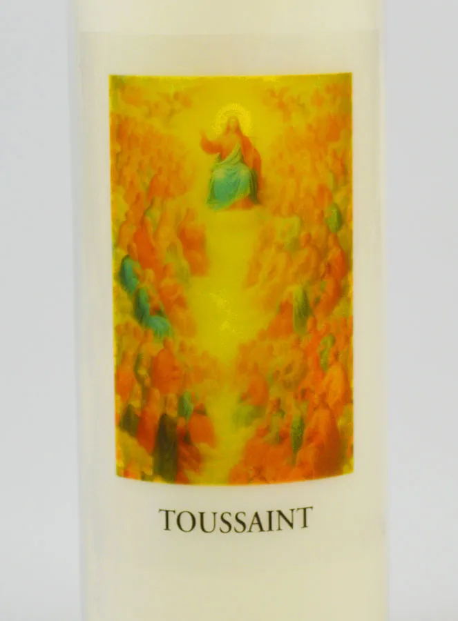 All Saints' Day Sanctuary Candle (pic 3)