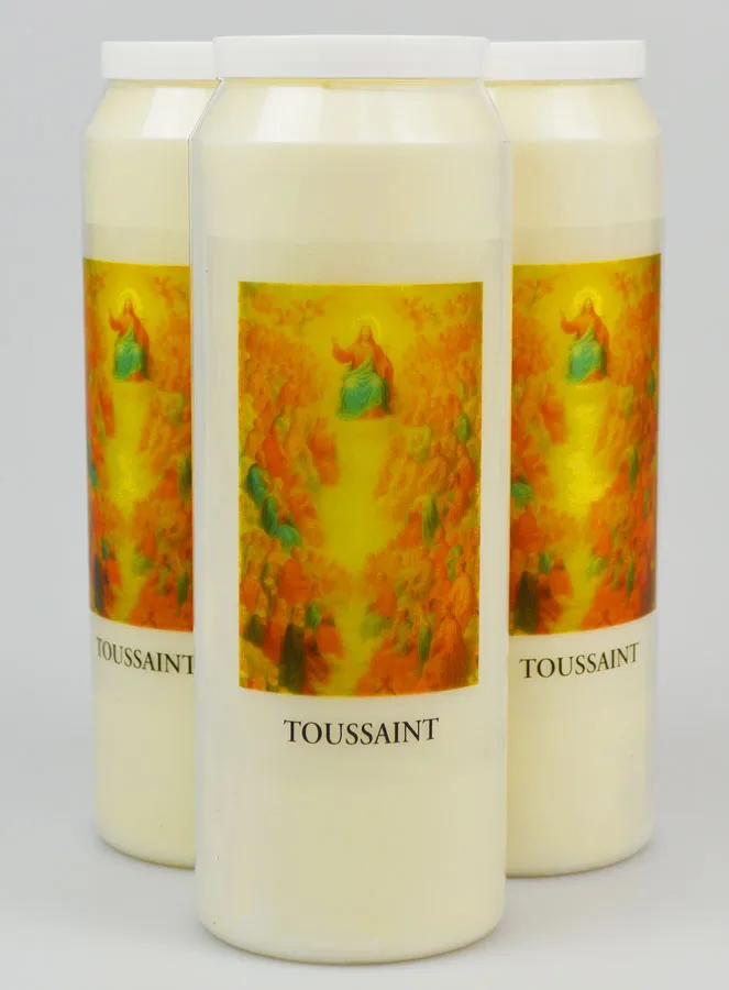 Set 3 Sanctuary Candles All Saints' Day (pic 1)