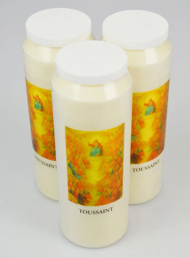 Set 3 Sanctuary Candles All Saints' Day (pic 2)