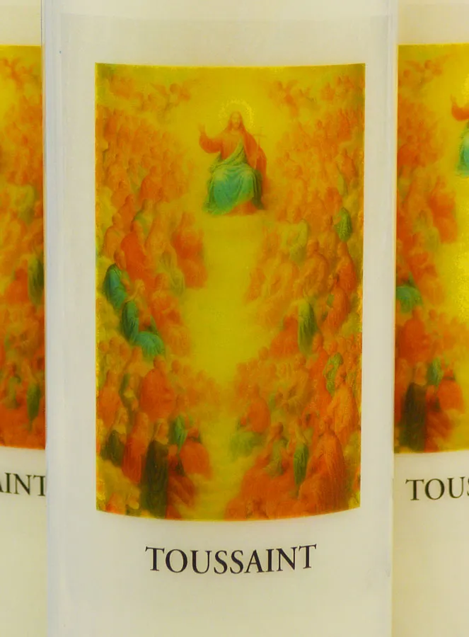 Set 3 Sanctuary Candles All Saints' Day (pic 3)