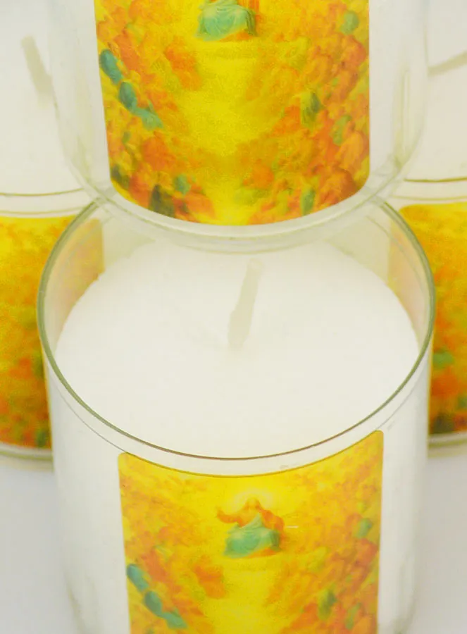 Set of 4 Votive Candles All Saints' Day (pic 4)