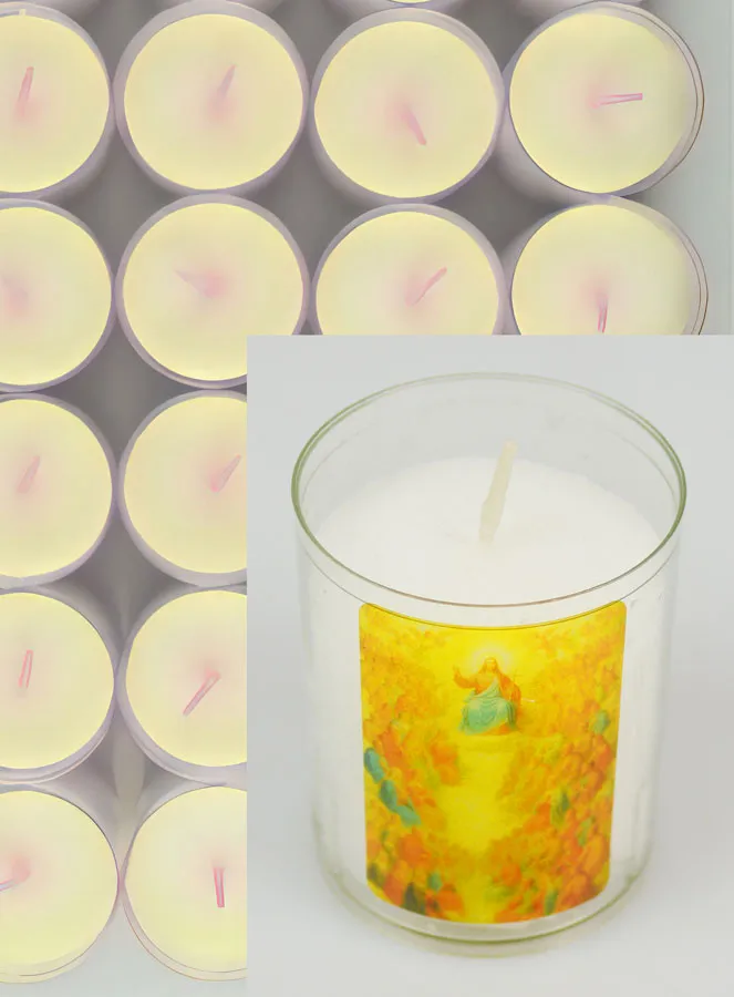 Set of 10 Votive Candles All Saints' Day (pic 4)