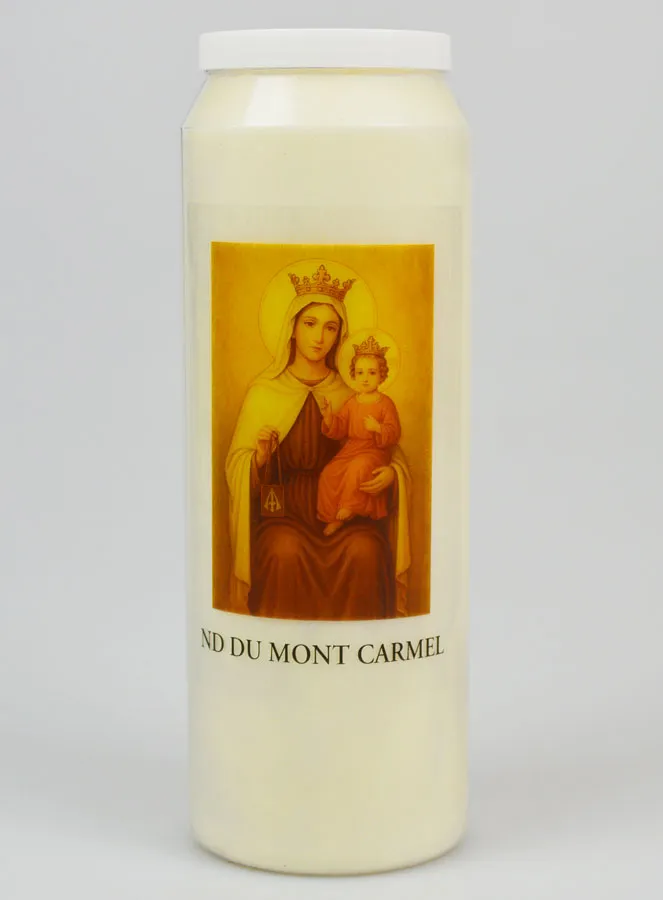 Sanctuary Candle Our Lady of Mount Carmel (pic 1)