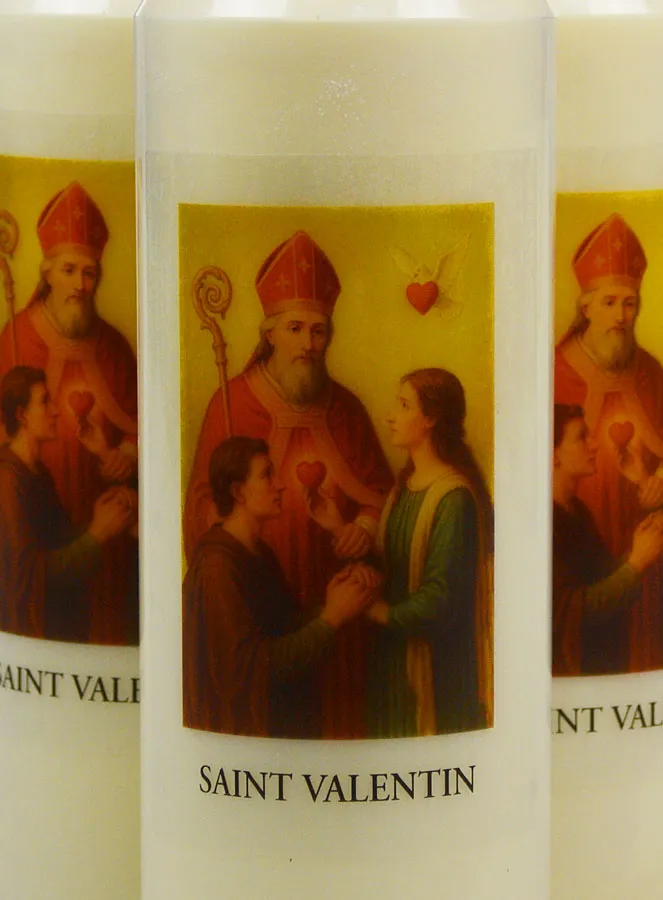 Set 10 Sanctuary Candles Saint Valentine (pic 3)