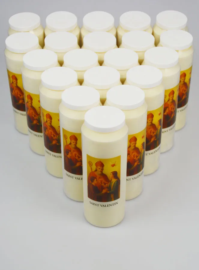 Set 20 Sanctuary Candles Saint Valentine (pic 2)