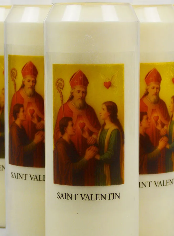 Set 20 Sanctuary Candles Saint Valentine (pic 3)