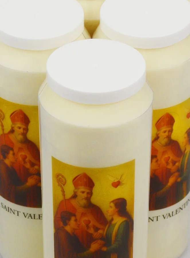 Set 20 Sanctuary Candles Saint Valentine (pic 4)