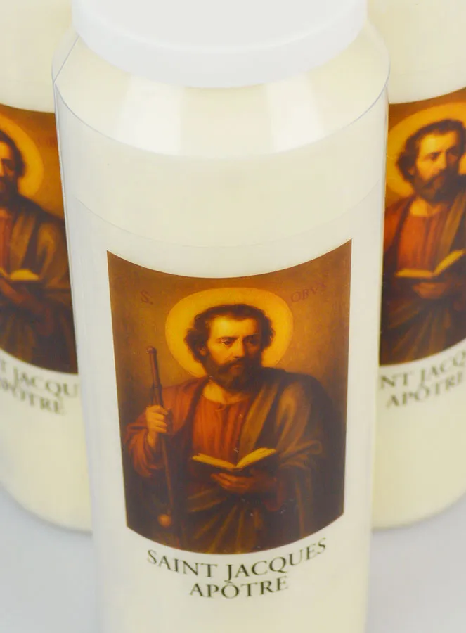 Set 3 Sanctuary Candles to Saint James the Apostle (pic 4)