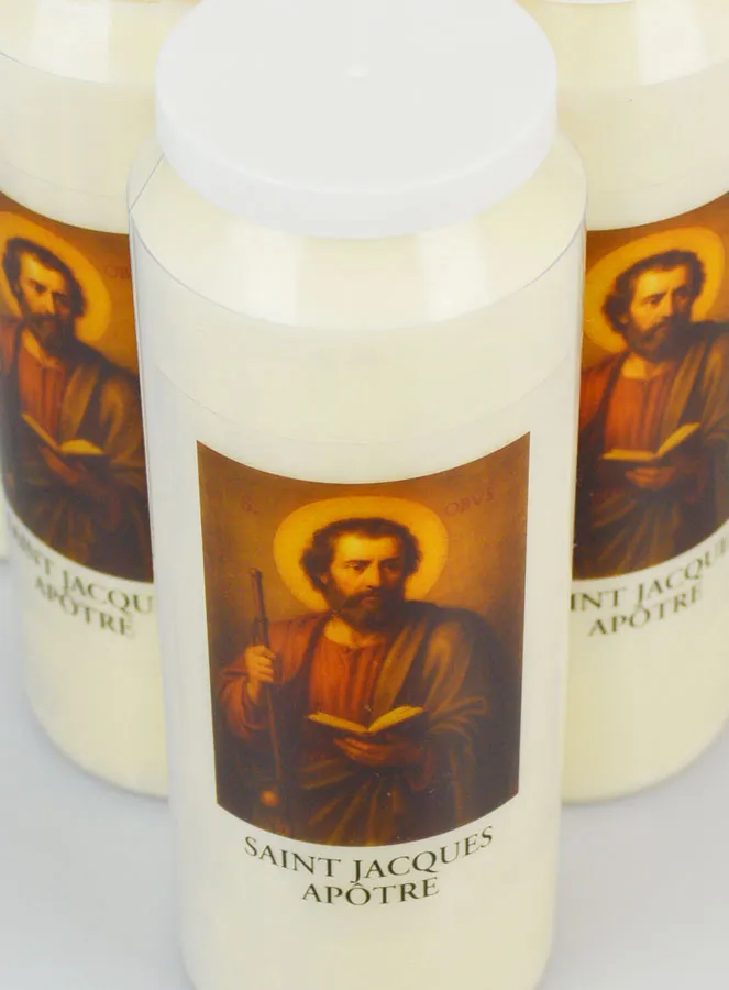 Set 6 Sanctuary Candles to Saint James the Apostle (pic 4)