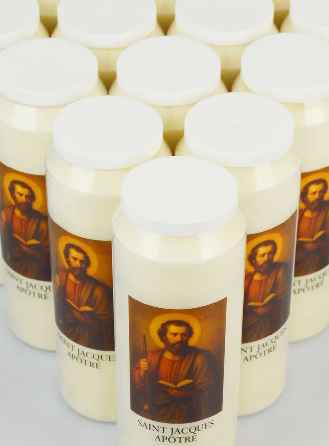 Set 20 Sanctuary Candles to Saint James the Apostle (pic 4)
