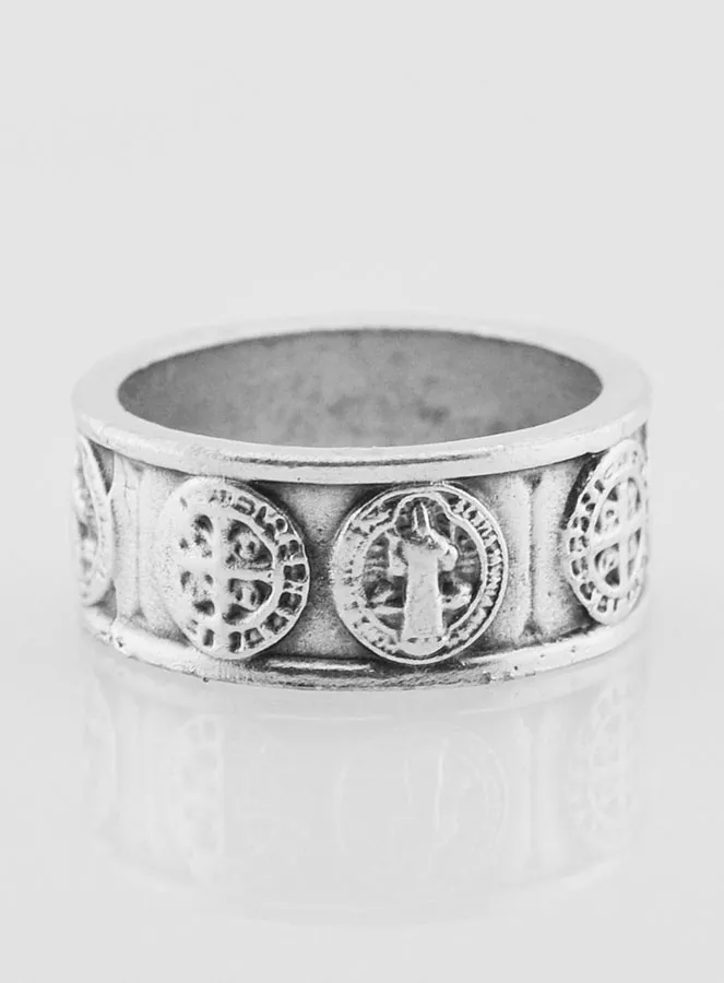 Religious Ring Saint Benedict - Size 52 (pic 1)