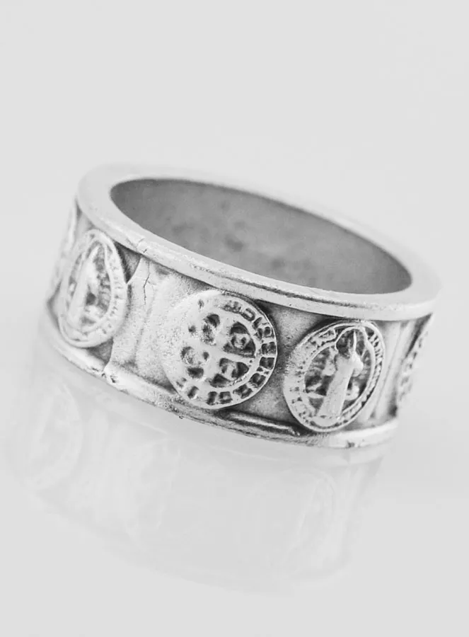 Religious Ring Saint Benedict - Size 52 (pic 2)