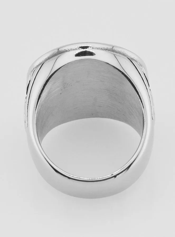 Saint Benedict Signet Ring - Size 57 (pic 4)