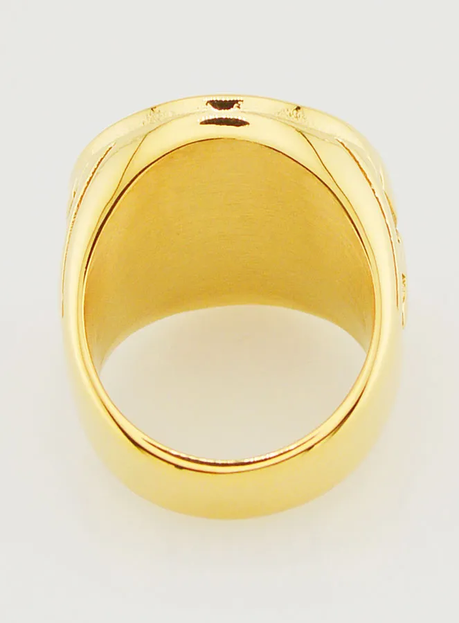 Saint Benedict Signet Ring - Size 57 (pic 4)