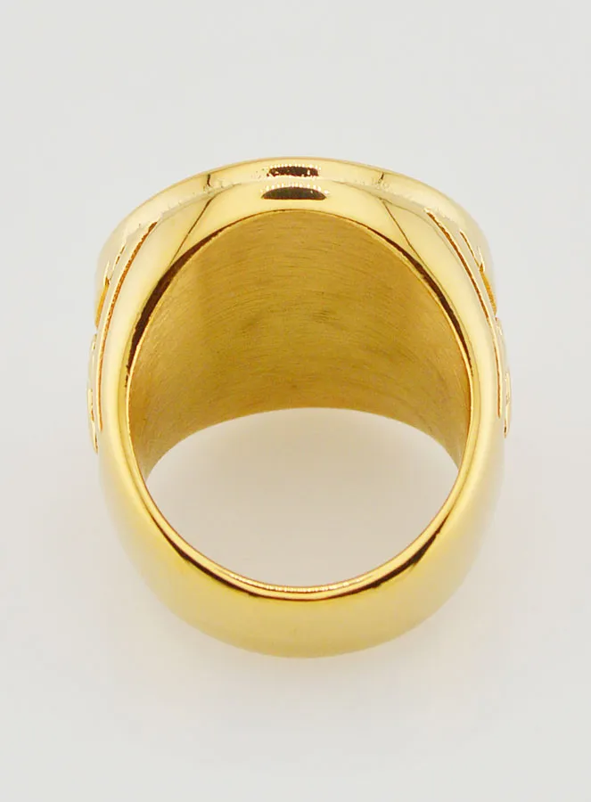 Saint Benedict Signet Ring - Size 54 (pic 4)