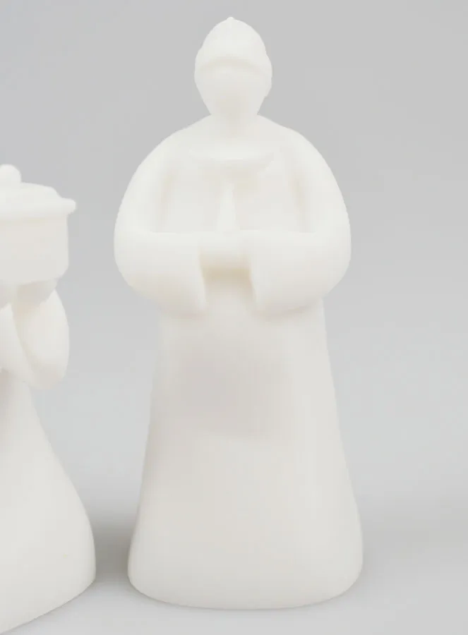 Alabaster Christmas Nativity Scene - Three Wise Men (pic 4)