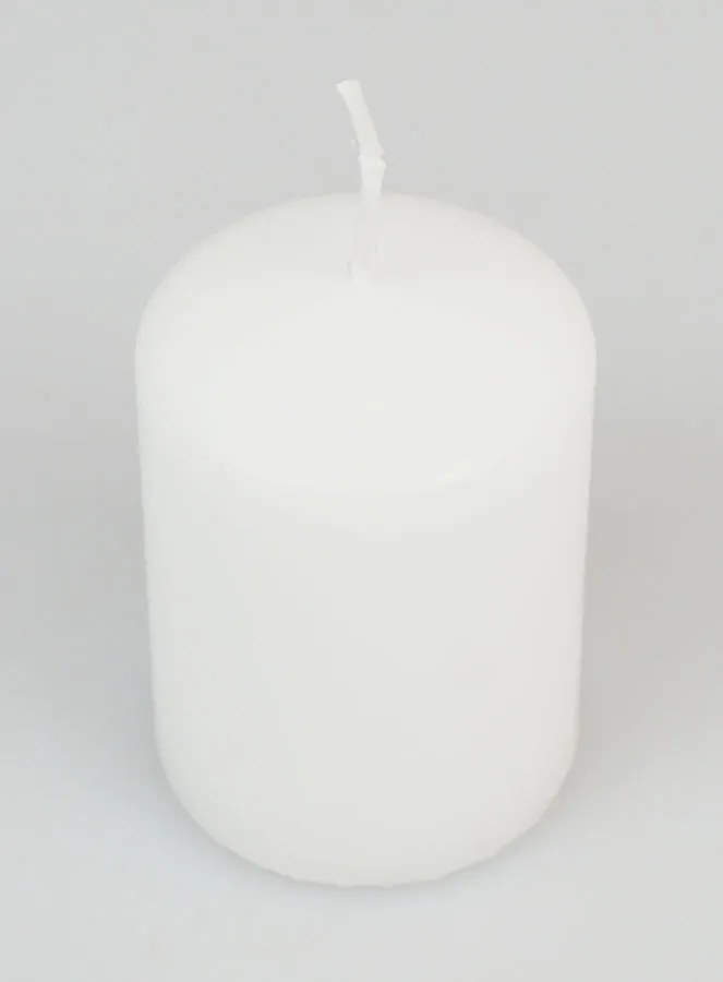 Tabletop Candle 70mm - White (pic 2)