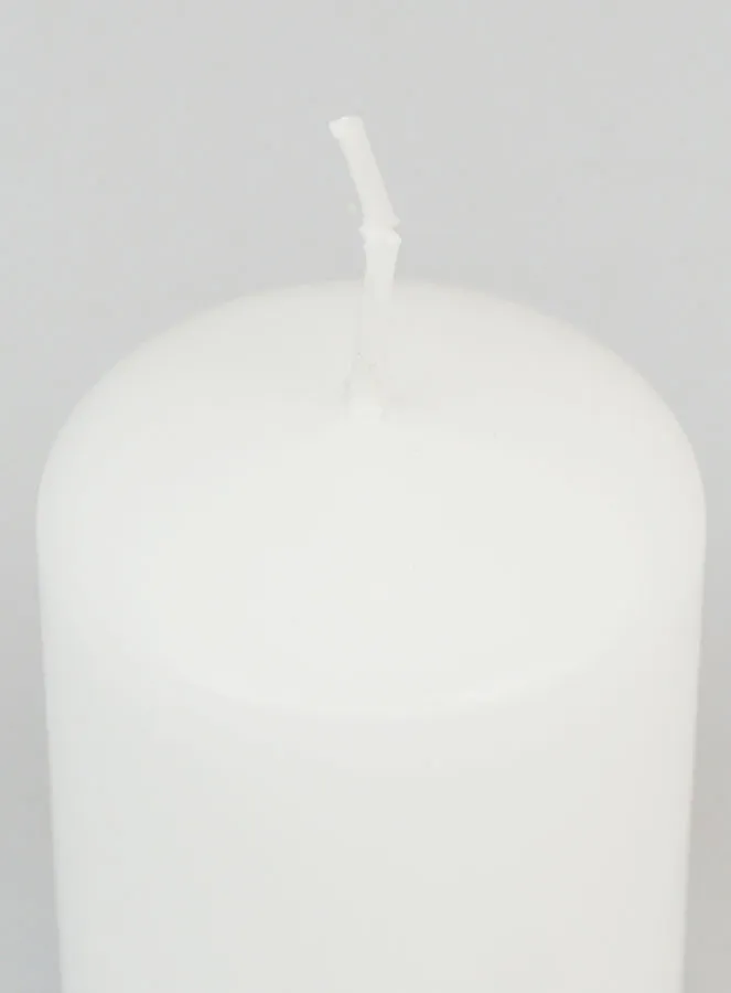 Tabletop Candle 70mm - White (pic 4)