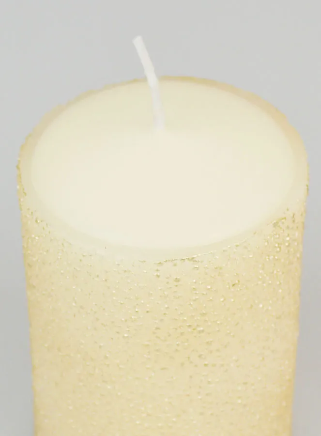 Luxury Tabletop Candle - Ivory and Gold (pic 4)