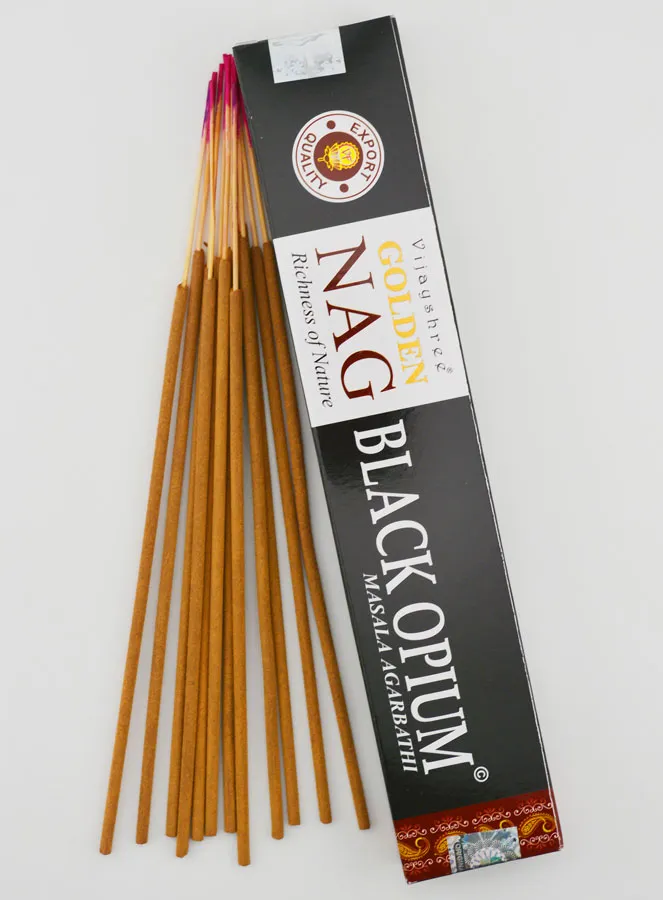 Golden Nag Opium Indian Incense - 15g (pic 1)